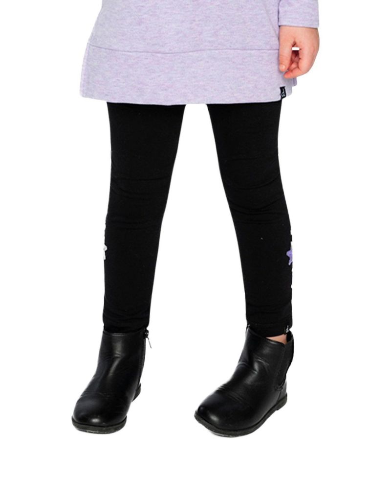 Little Girls (6 - 12) Cotton Jersey Leggings Pant
