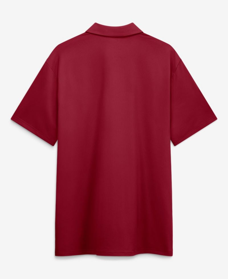 Men's Crimson Oklahoma Sooners 2026 Sideline Tour Dri-FIT Polo Shirt