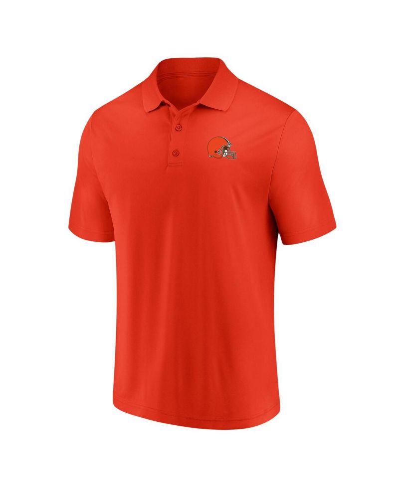 Men's Orange Cleveland Browns Component Polo Shirt