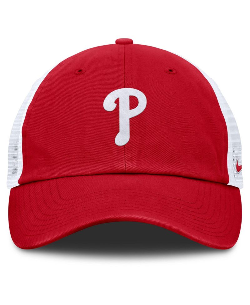 Men's Red/White Philadelphia Phillies Club Trucker Adjustable Hat