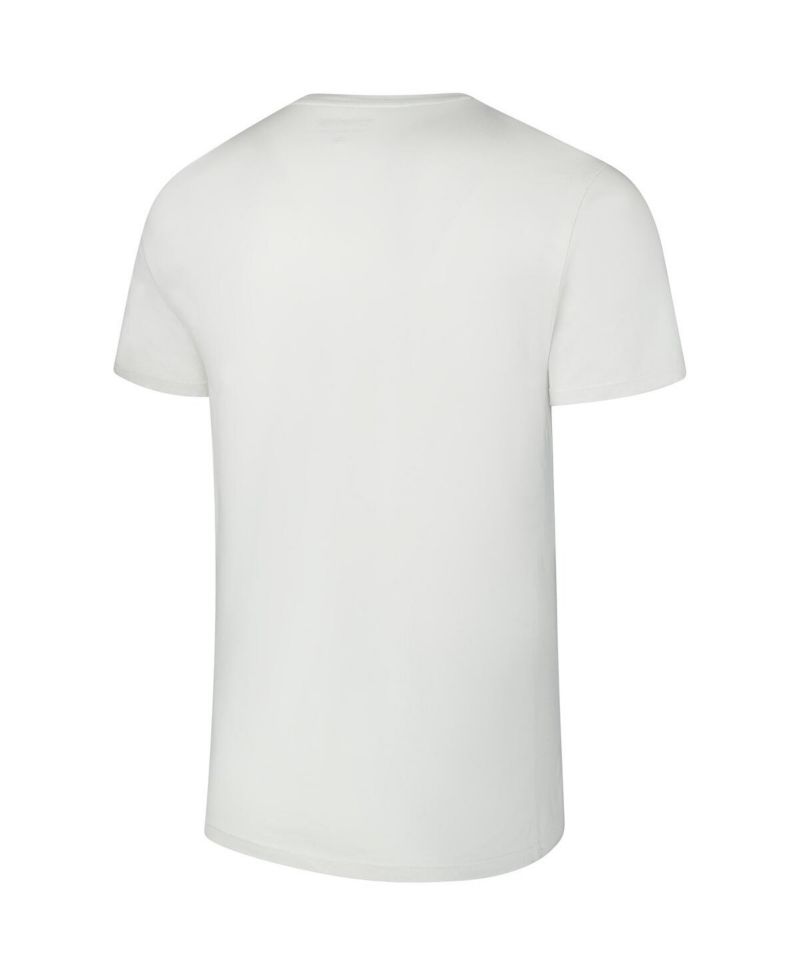 Men's and Women's White Rolling Stones x New York Knicks Bingham Collab T-Shirt