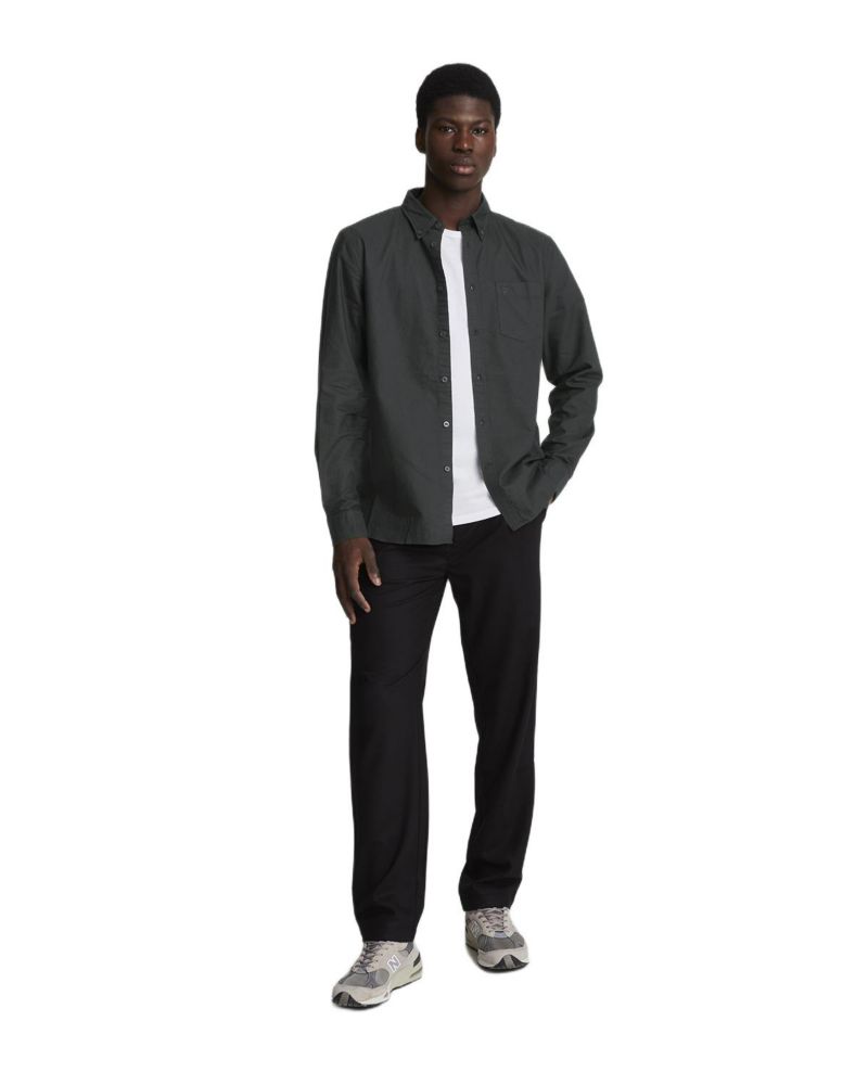 Men's Tonal Eagle Plain Oxford Shirt