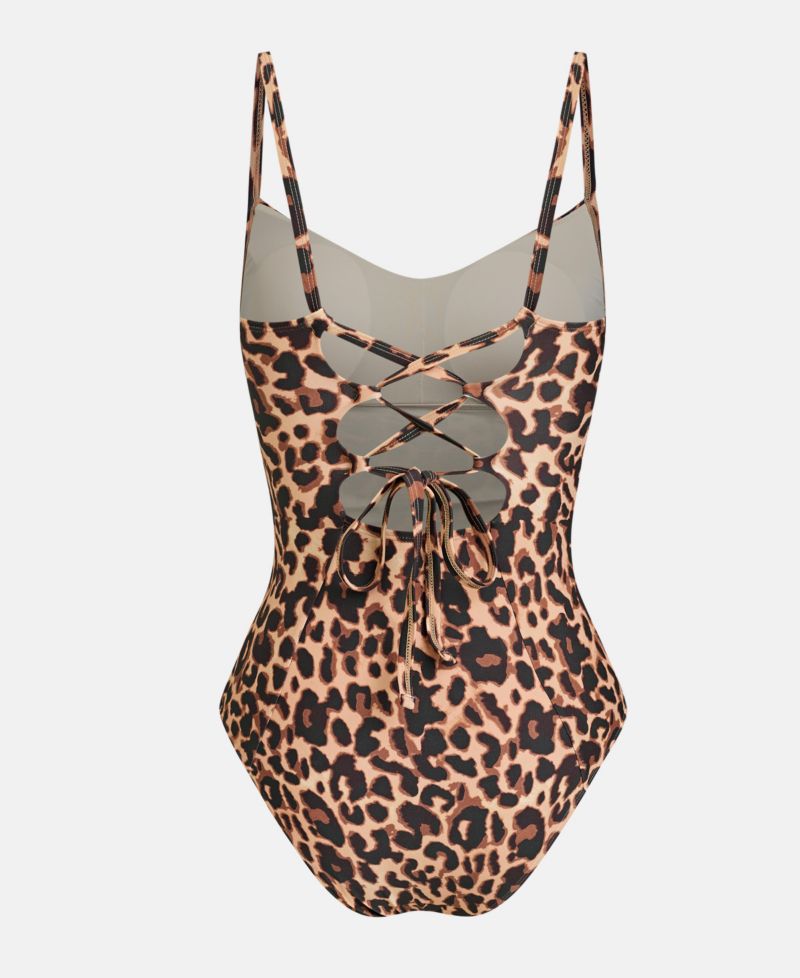 Women's Vibrant Floral One-Piece Swimsuit