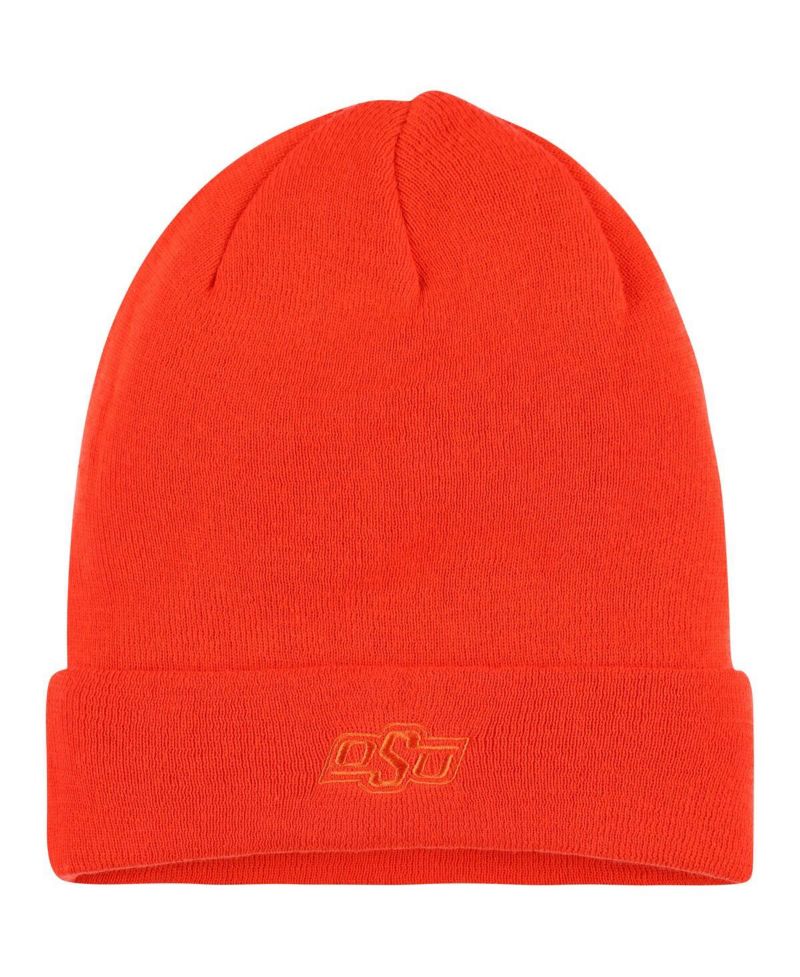 Men's Orange Oklahoma State Cowboys Tonal Cuffed Knit Hat