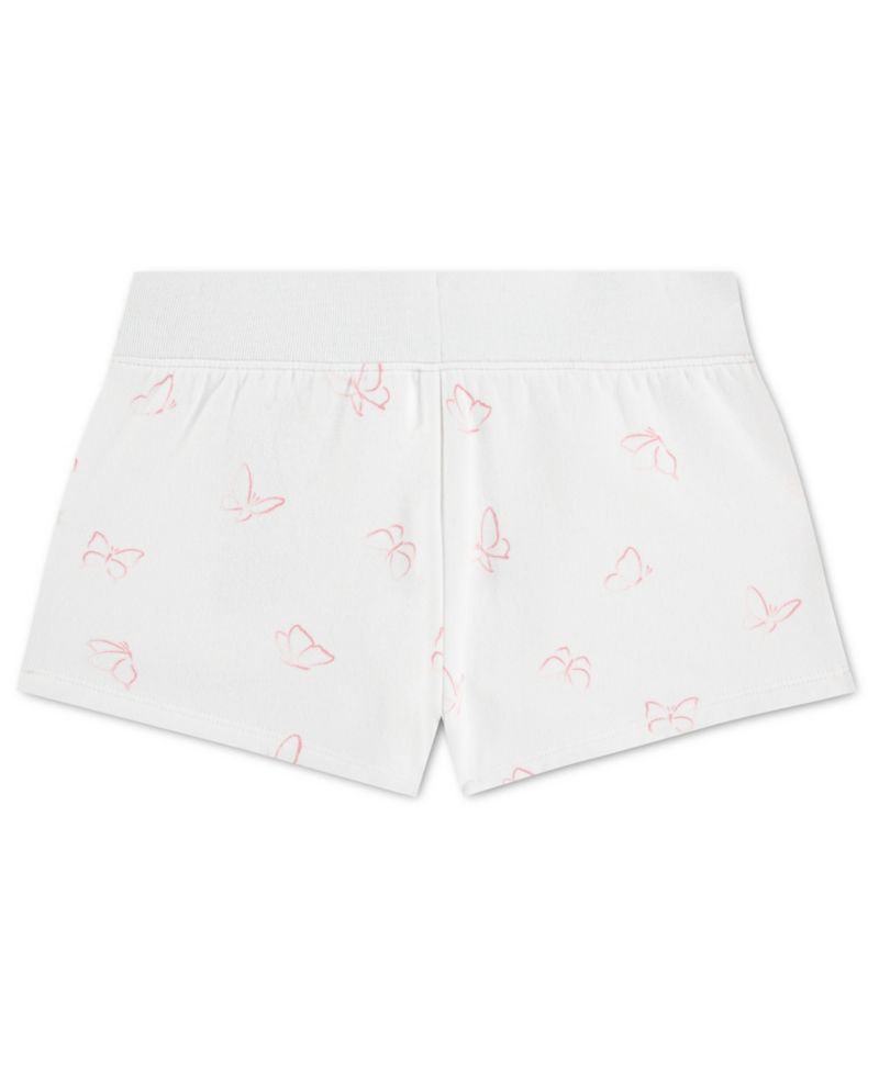 Girls' Printed Fleece Shorts