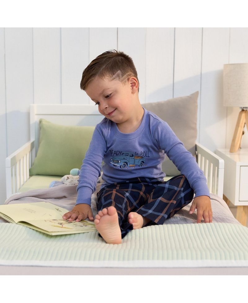 Baby Boys 2-Piece Pajama Long Sleeve Top and Pant Set