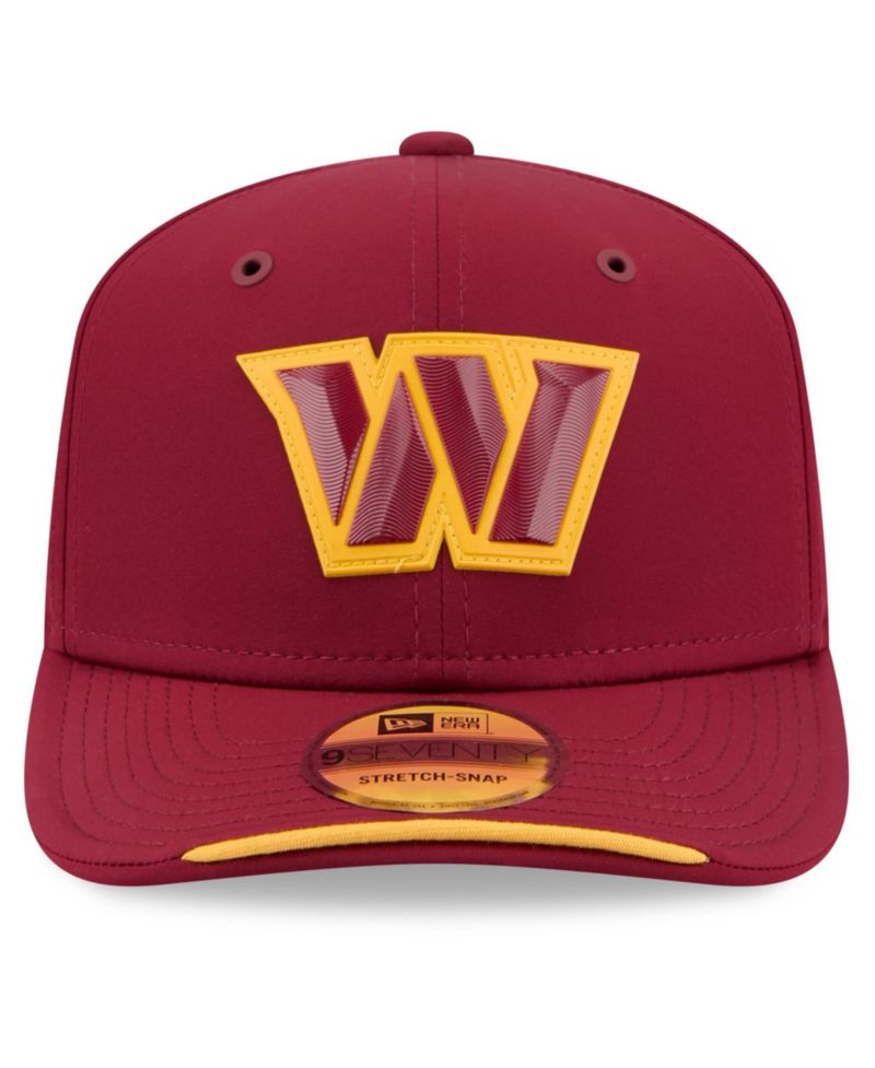 Men's Burgundy Washington Commanders 2026 Sideline 9SEVENTY Adjustable Hat