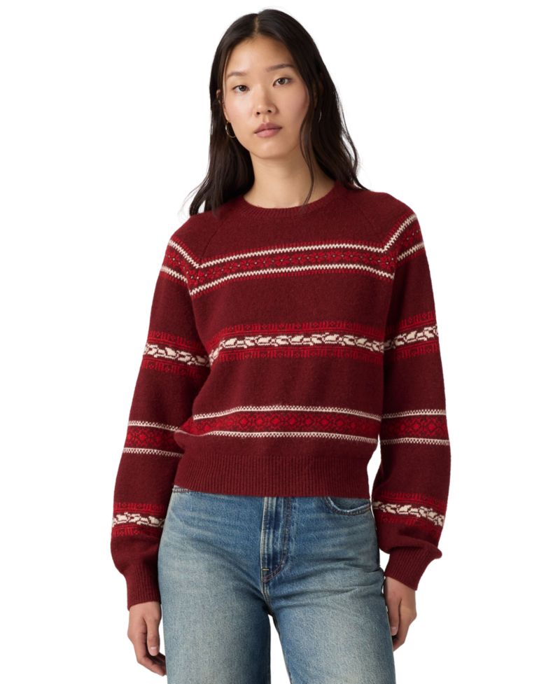 Coralie Fairisle V7 Тёплый Cabernet