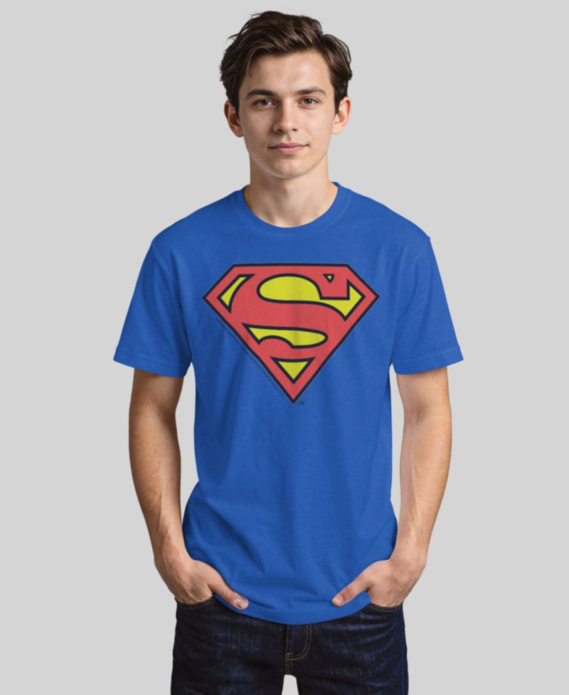 Men's DC Men's Classic Superman Logo Short-Sleeve T-Shirt