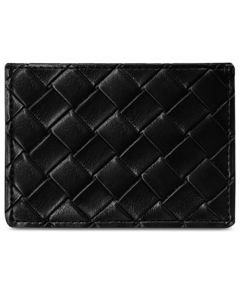 Woven Textured Card Holder