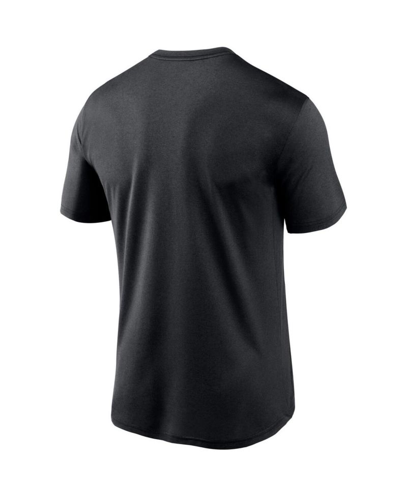 Men's Black Arizona Cardinals Logo Essential Legend Performance T-shirt