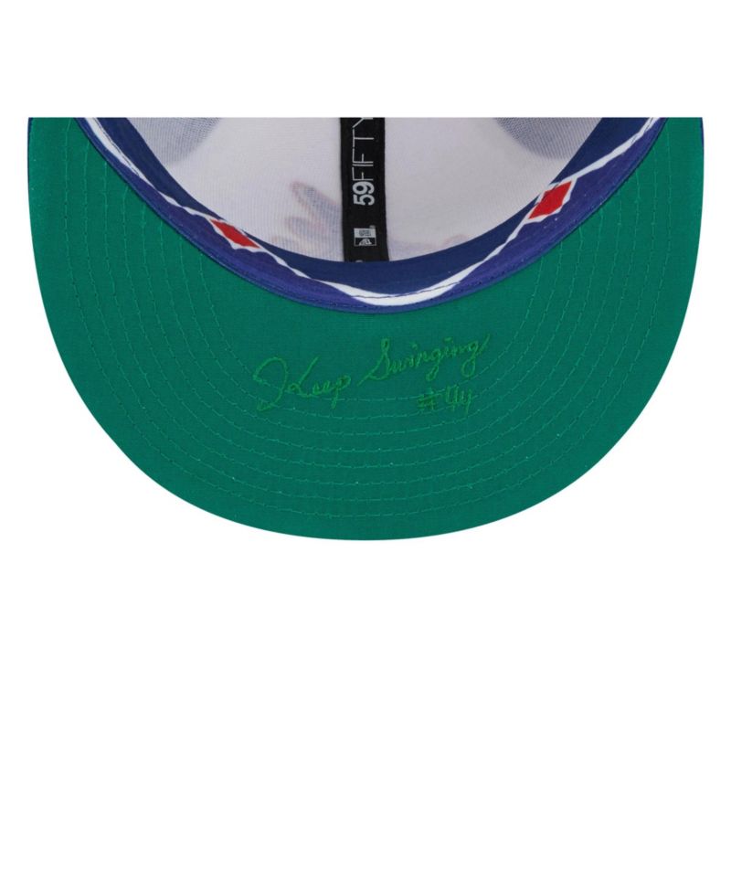 Men's White and Royal Atlanta Braves 2023 City Connect 59FIFTY Fitted Hat