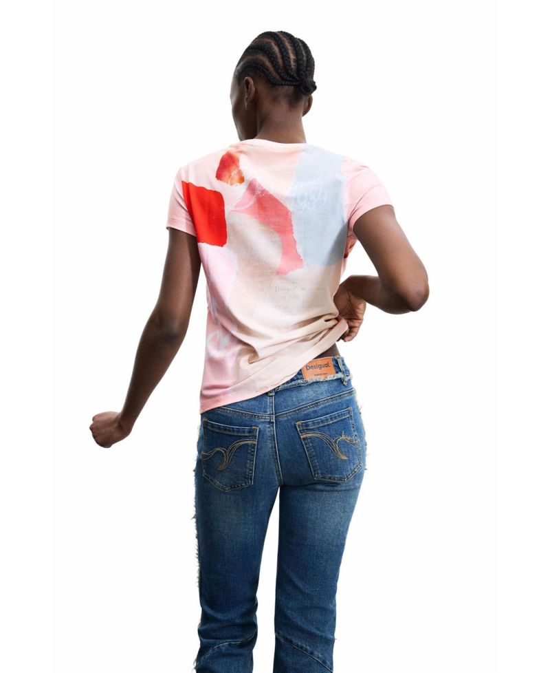 Women's Printed T-shirt 100% cotton
