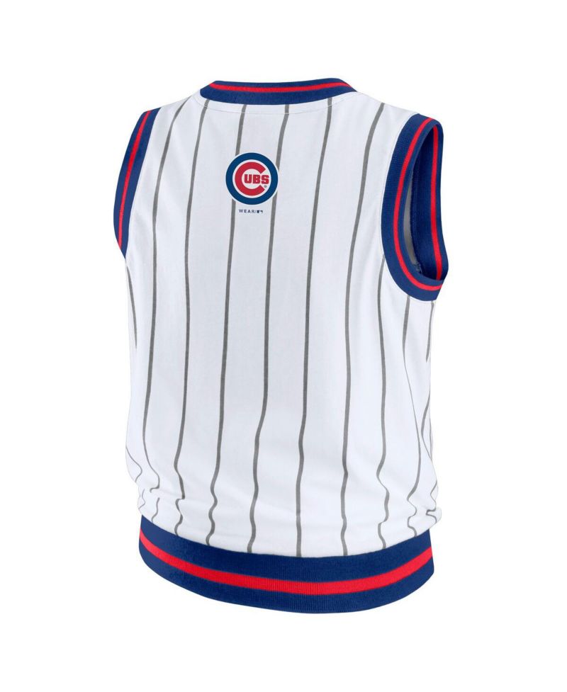 Women's White Chicago Cubs Sporty Tank Top