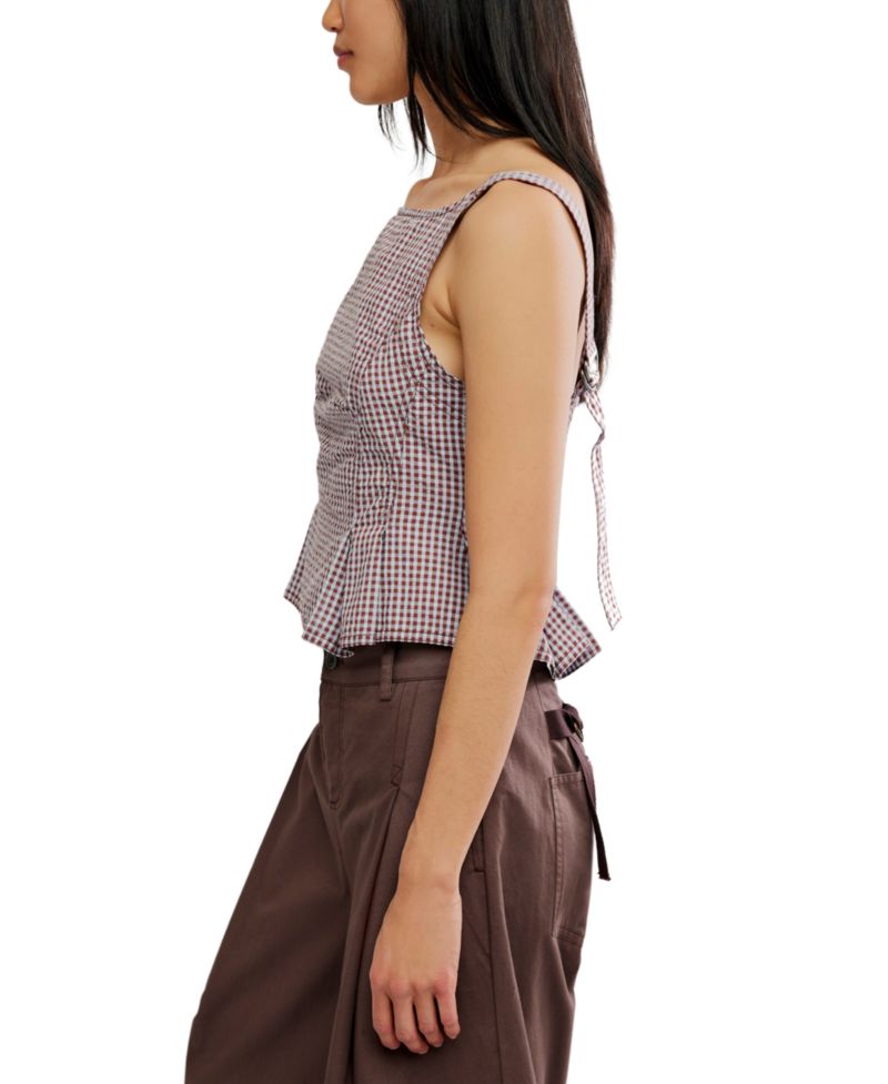 Women's Sun Faded Boat Neck Top