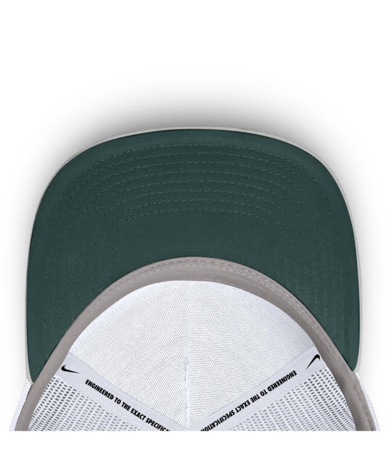 Men's and Women's Gray Michigan State Spartans 2026 Basketball Refresh 5-Panel Rise Trucker Hat
