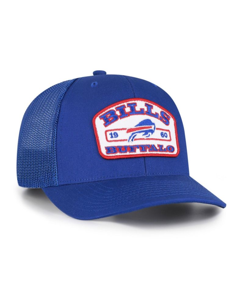Men's Royal Buffalo Bills Roadway Adjustable Trucker Hat