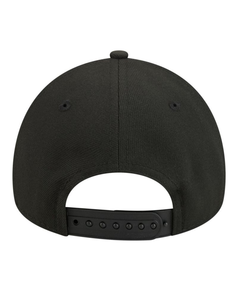Big Boys and Girls Black Iowa Hawkeyes 9FORTY A-Frame Adjustable Hat