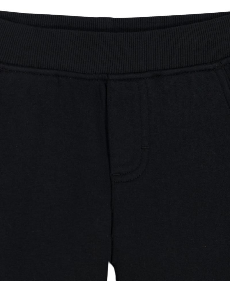 Boys' 2T-7 Fleece Long-Sleeve Striped Sweatshirt and Joggers, 2-Piece Set