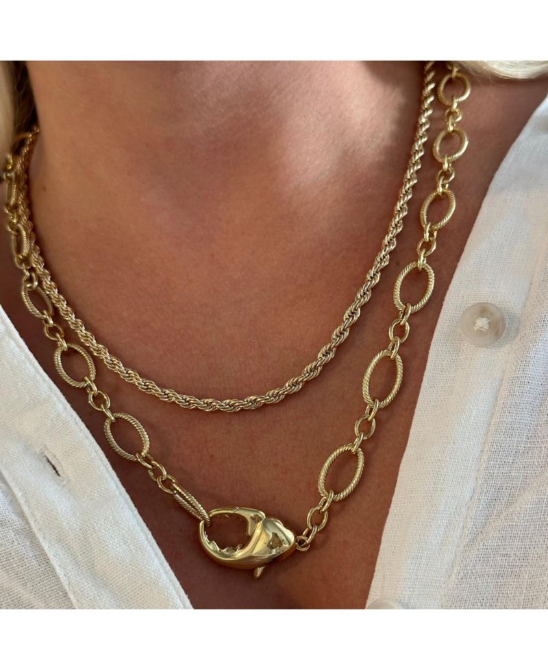 Lobster Claw Convertible Wrap Necklace or Bracelet