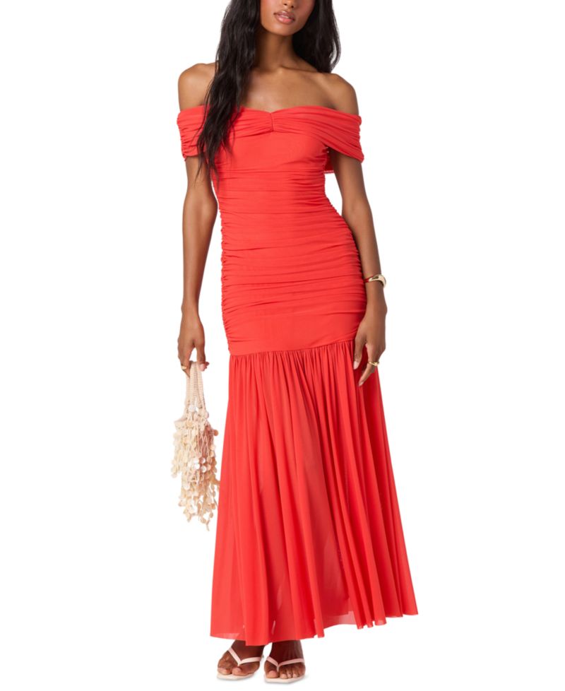 Women's Andreanna Off-The-Shoulder Maxi Dress