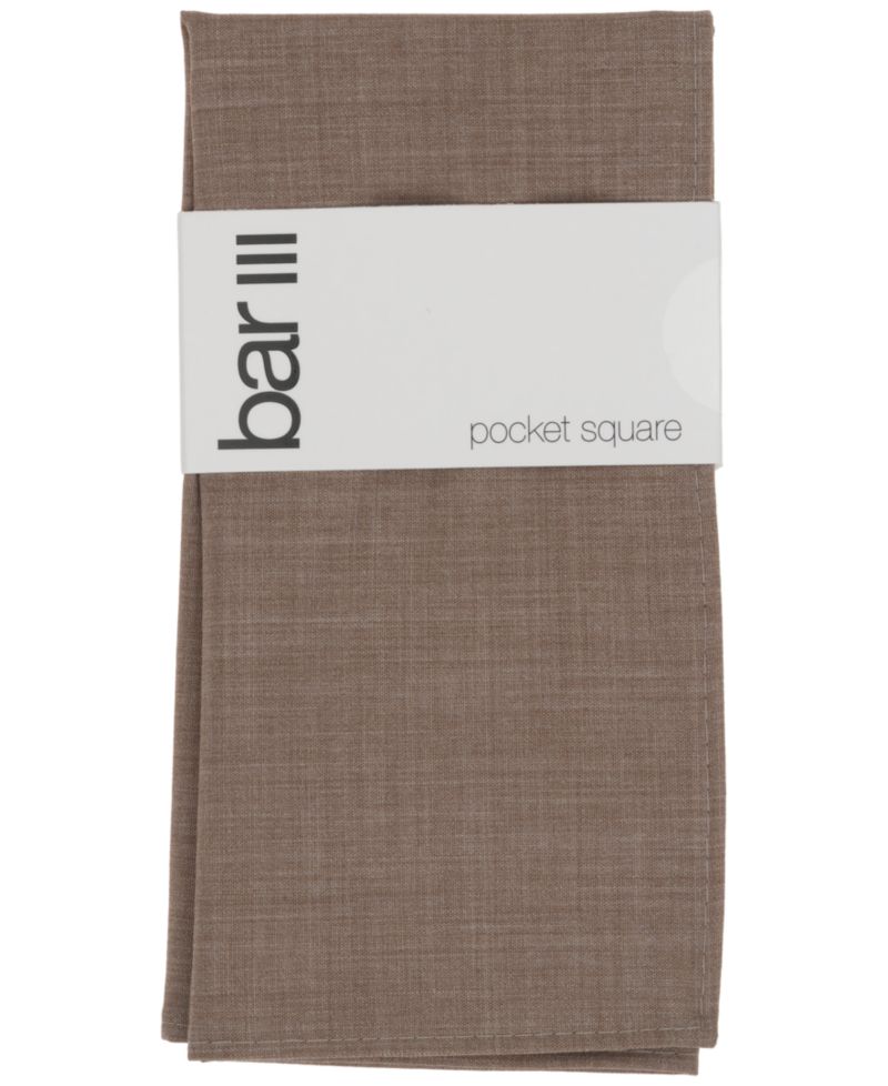 Men's Solid Pocket Square