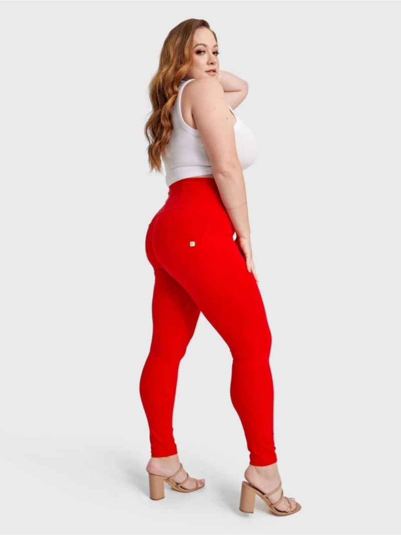 Women's Curvy Fashion High-Rise Sculpting Pants