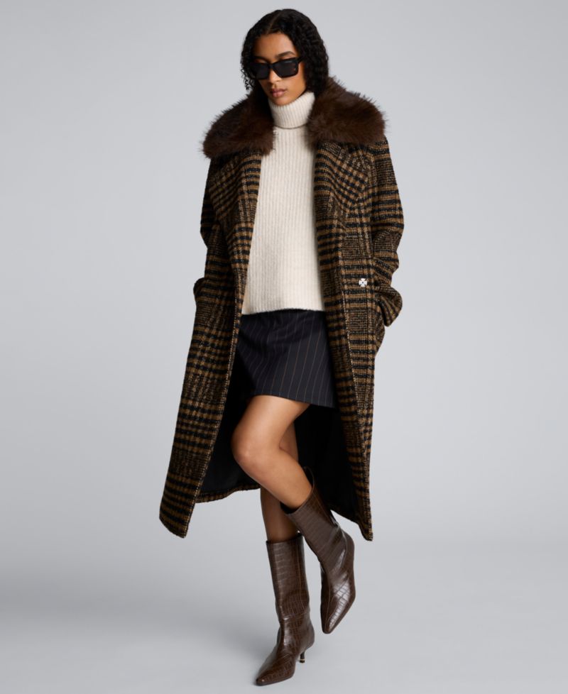 Women's Fly Front Zip Mini Skirt