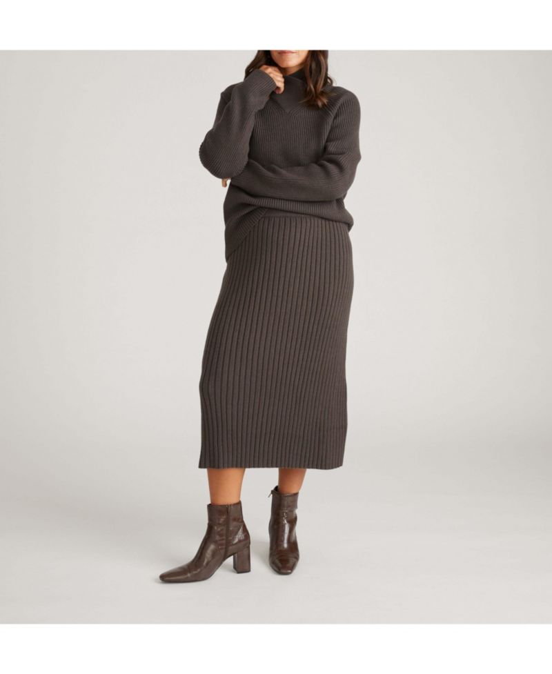 Plus Size Risa Sweater Skirt