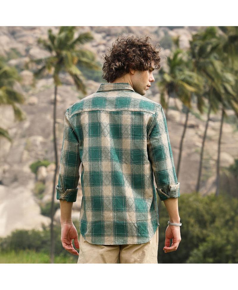 Men's Buffalo Check Utility Shirt
