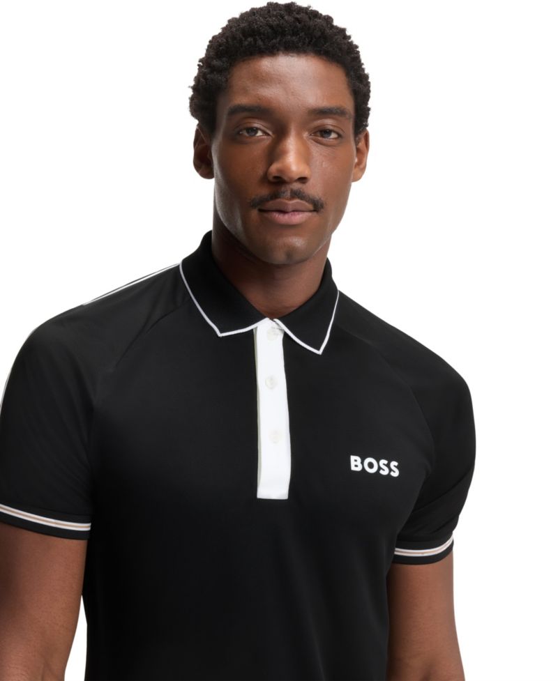 Men's Moisture Management Slim-Fit Polo Shirt