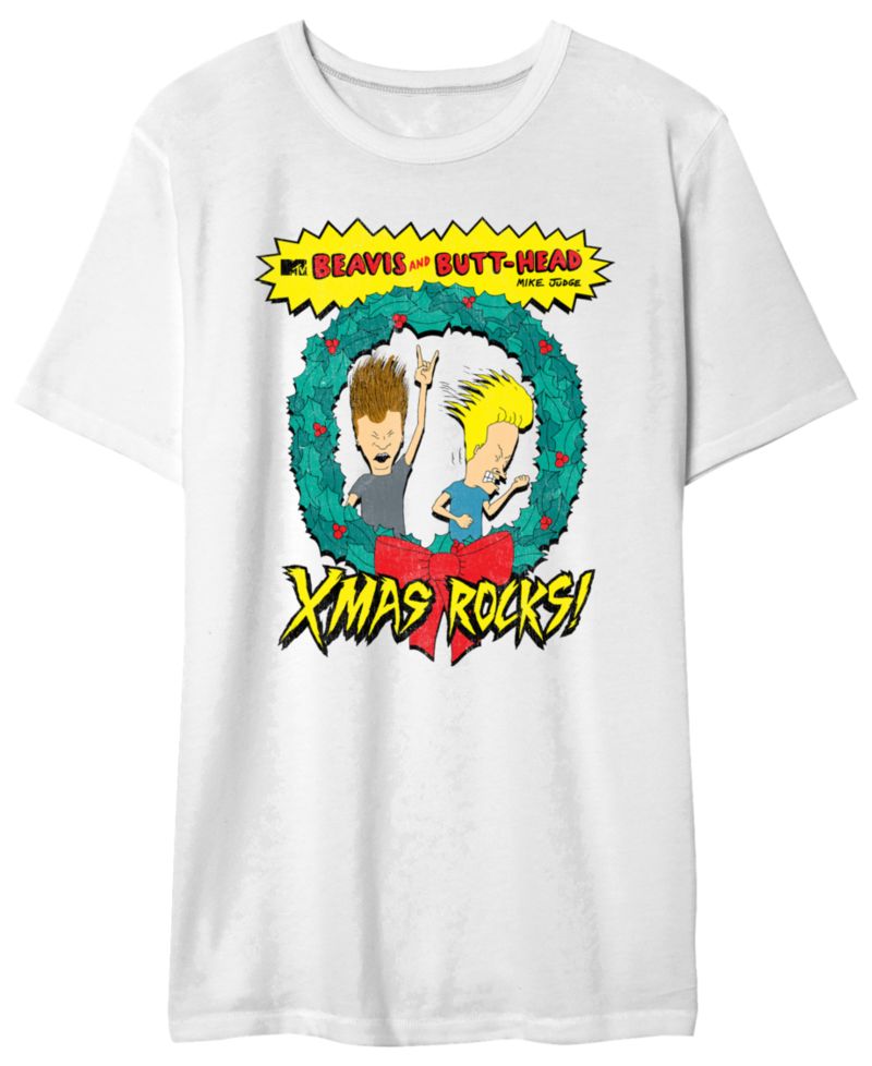 Beavis Butthead Wreath Men's Graphic T-Shirt