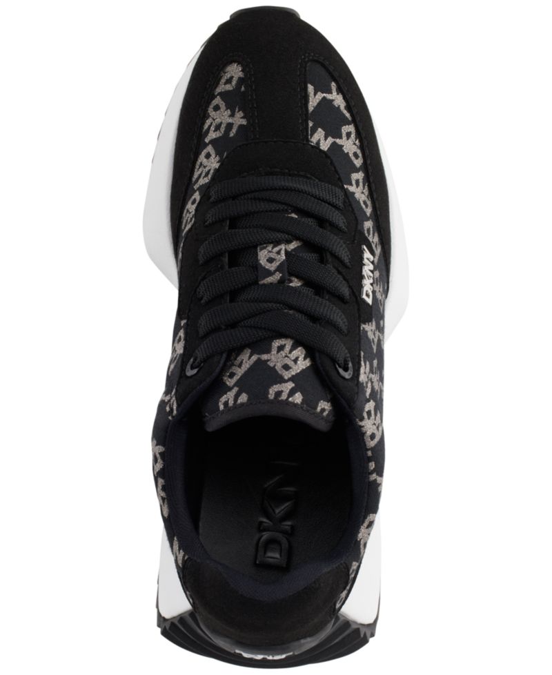 Women's Naples Checkered Lace-Up Sneakers