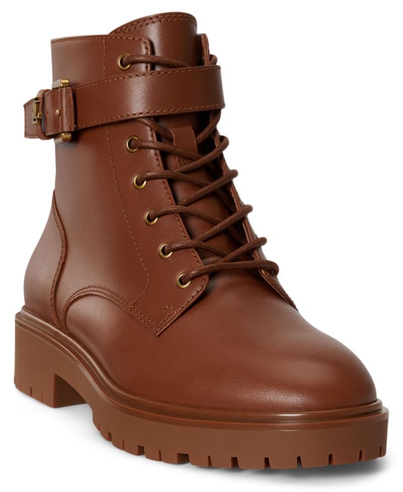 Women's Allyson Logo Lace-Up Booties