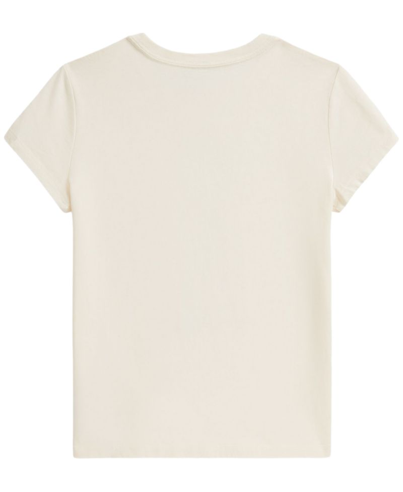 Girls' 7-16 Polo Bear Graphic Cotton T-Shirt