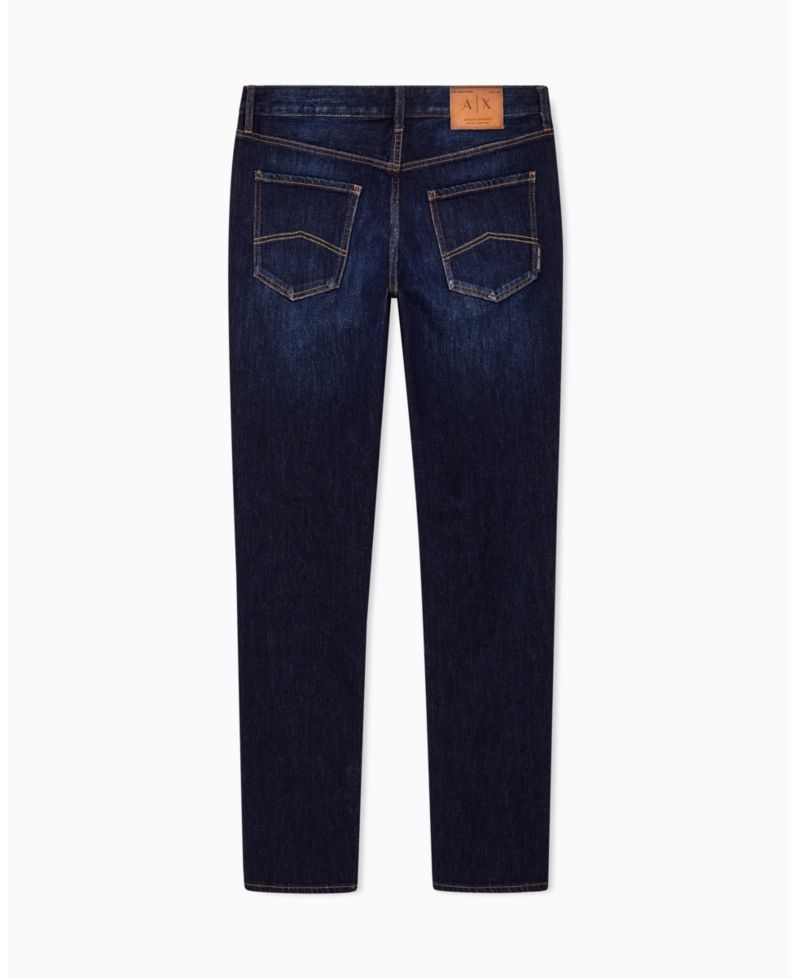 Men's Slim-Fit Comfort Poly-Cotton Denim Jeans