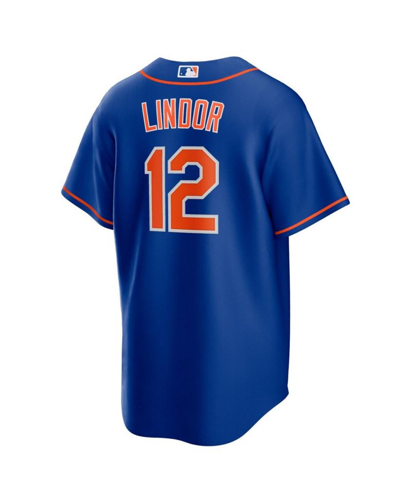 Men's Francisco Lindor New York Mets Replica Player Jersey