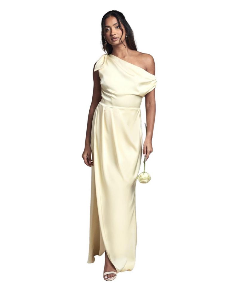 Women's Detail Bow Maxi Dress
