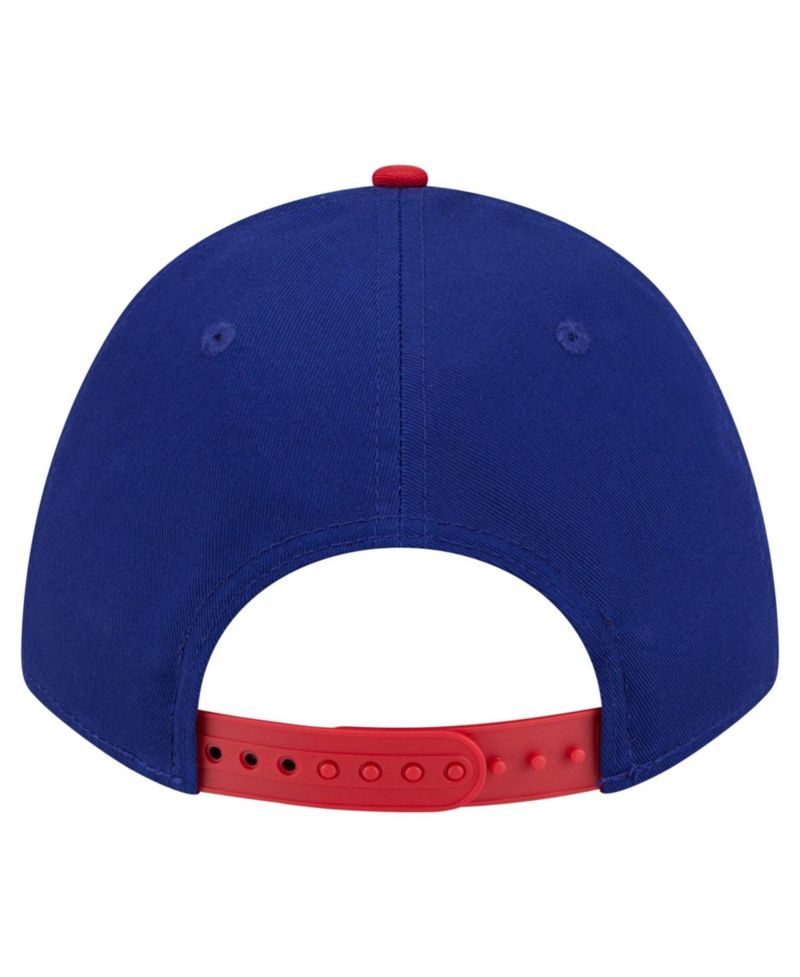 Men's Royal/Red Texas Rangers Arch 9FORTY A-Frame M-Crown Adjustable Hat