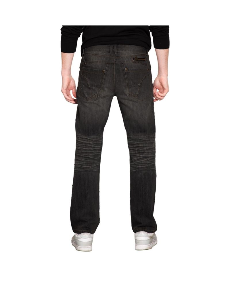 Men's Utility Pocket Relaxed Bootcut Premium Denim Jean