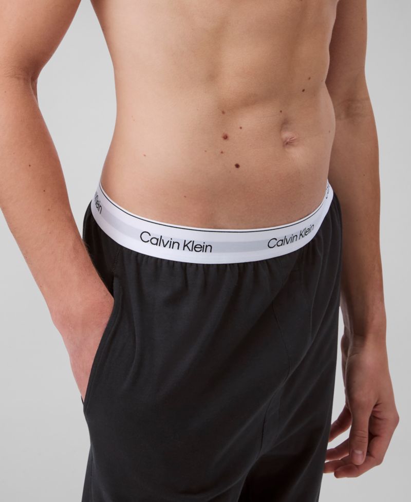 Men's Modern Cotton Logo Pajama Joggers