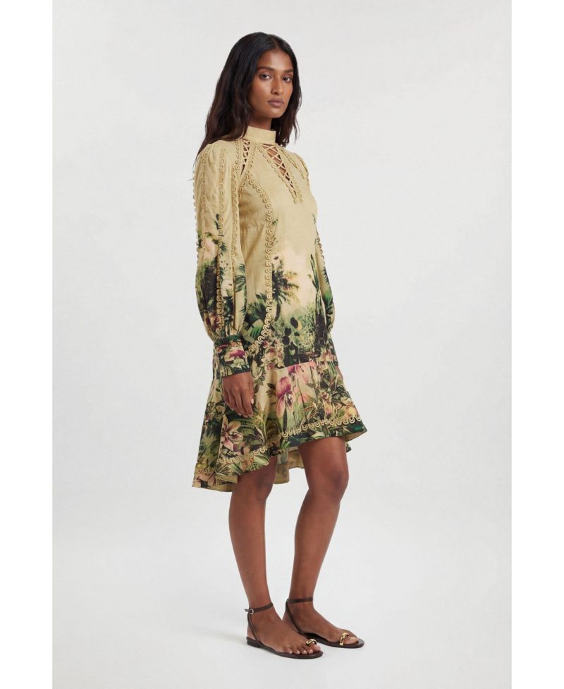 Women's Botanical Mini Dress