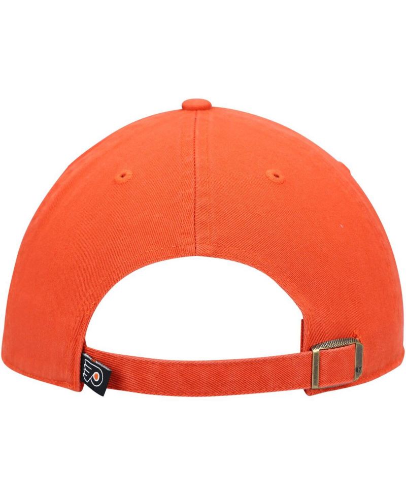 Men's Orange Philadelphia Flyers Team Clean Up Adjustable Hat