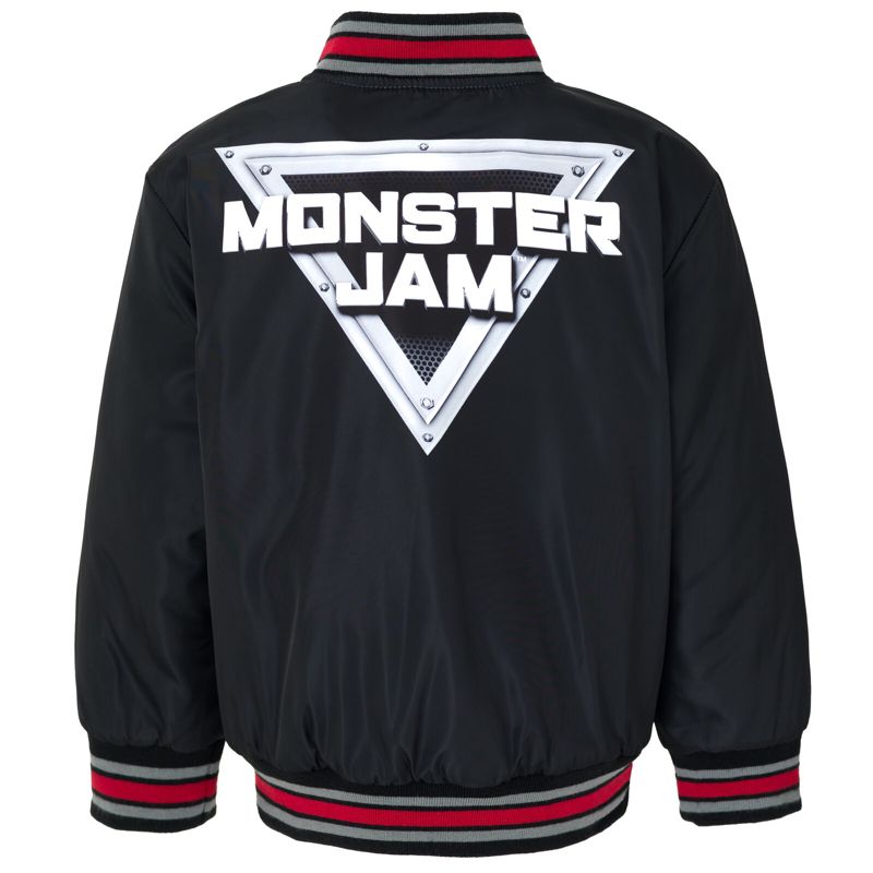 Boys Zip Up Varsity Bomber Jacket