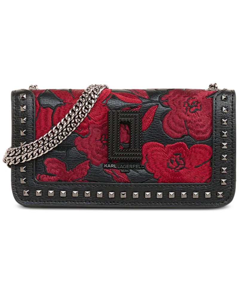 Kosette Embroidered Shoulder Bag