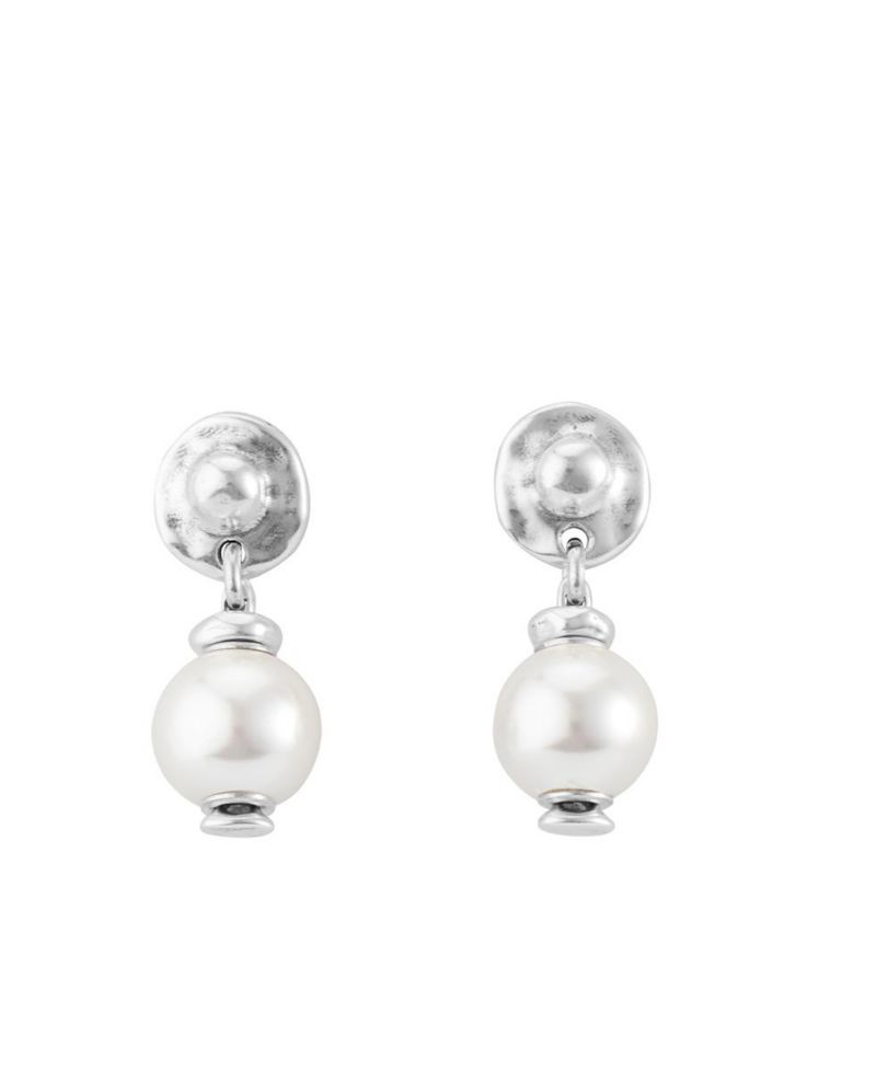 Sterling Silver Metal Clad Cultivated Pearl Earrings
