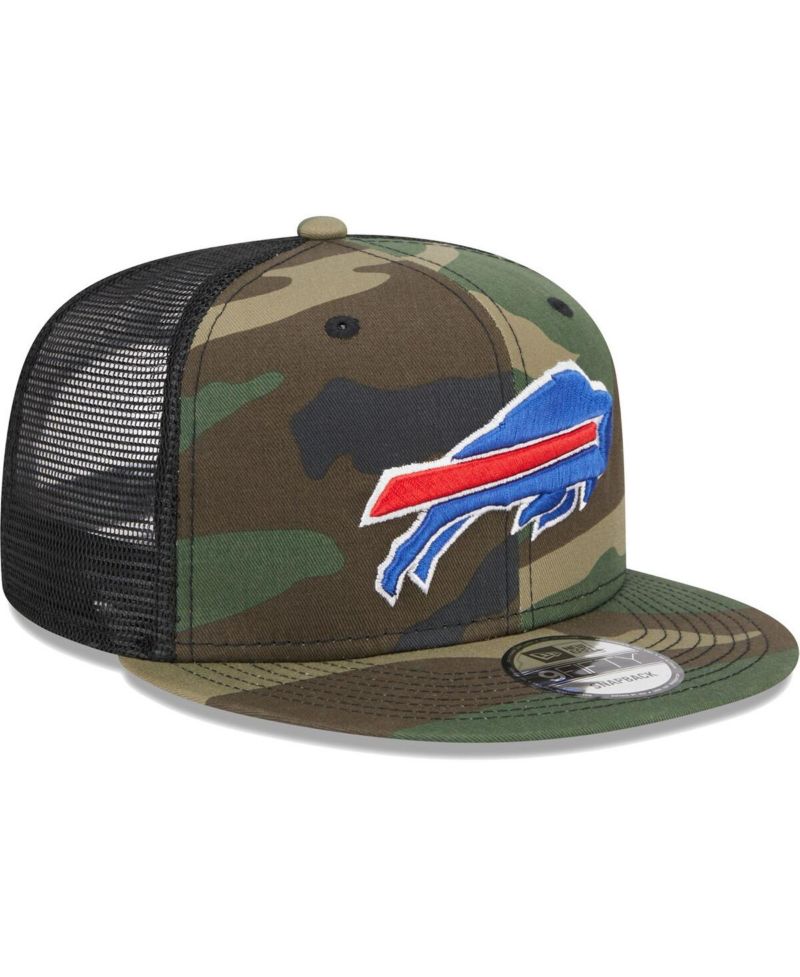 Men's Camo Buffalo Bills Main Trucker 9FIFTY Snapback Hat