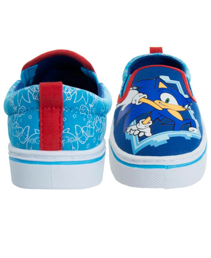 Little Boys Slip On Canvas Sneakers Comfort Fit Casual Wear