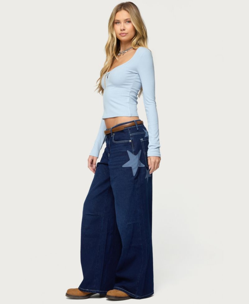 Women's Madder Keyhole Cutout Top