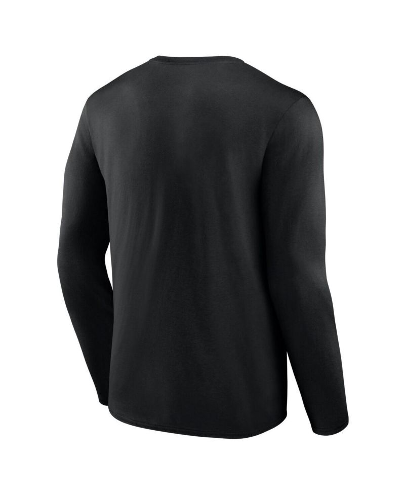 Men's Black Los Angeles Kings Headline Long Sleeve T-Shirt
